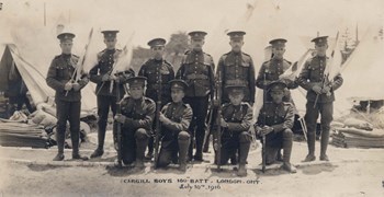 Cargill Boys, 160th Battalion